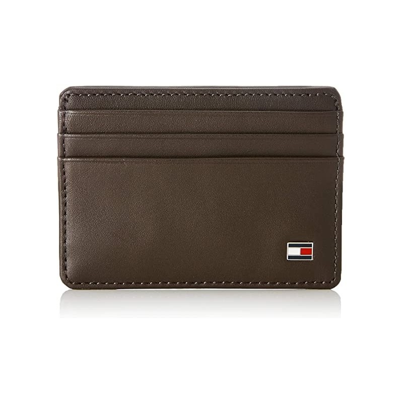 Tommy Hilfiger Eaton CC Læder Kreditkort Holder - Flere Farver