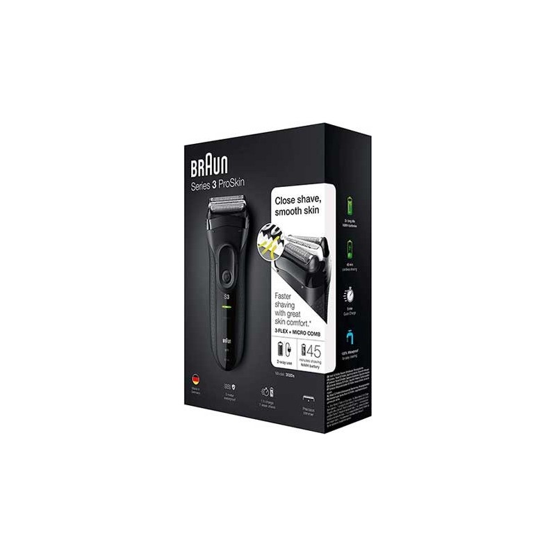 Braun Series 3 ProSkin Barbermaskine - 3020S