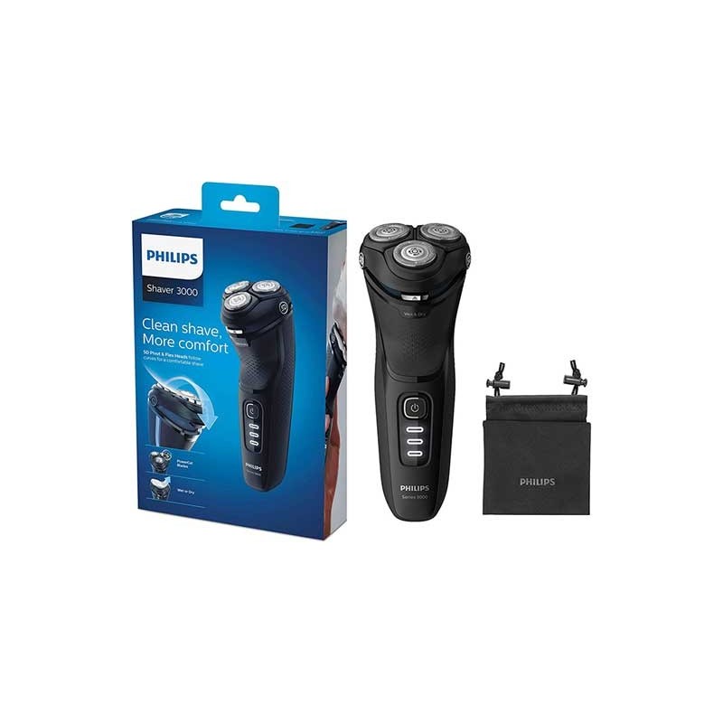 Philips Series 3000 Wet or Dry Barbermaskine S3233/52