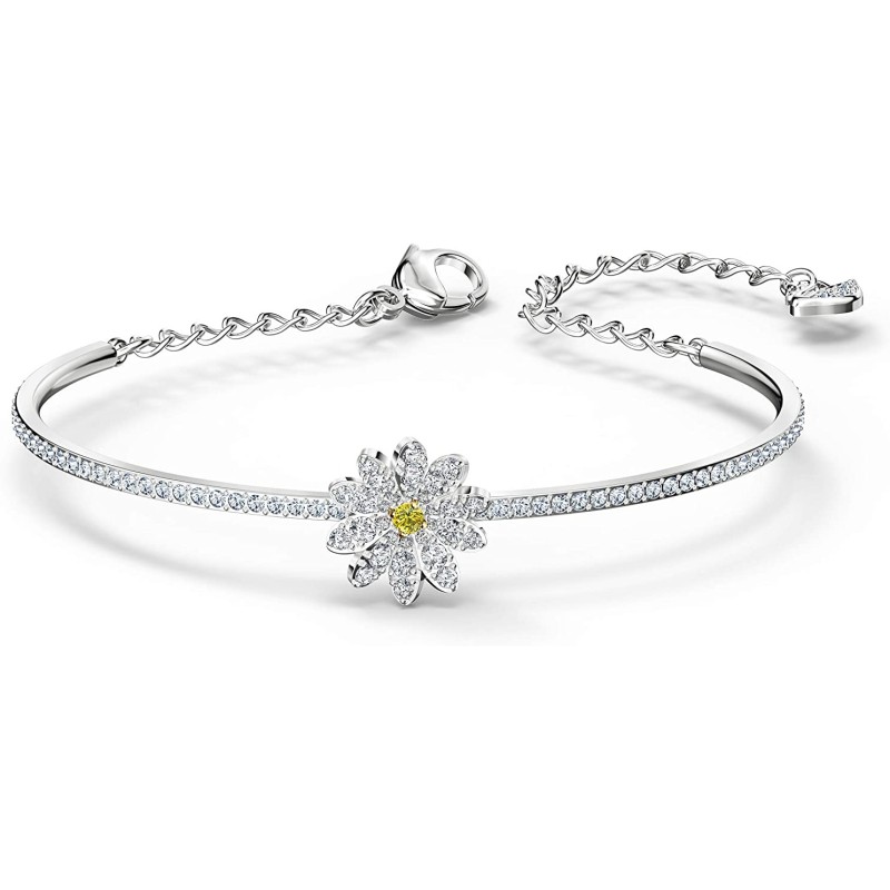 Moderne Swarovski Eternal Flower Smykkesæt - Gul