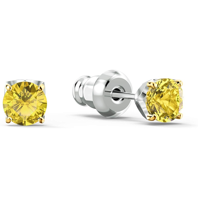 Moderne Swarovski Eternal Flower Smykkesæt - Gul