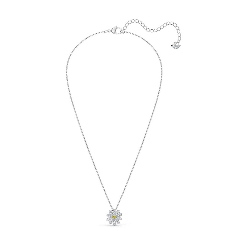 Moderne Swarovski Eternal Flower Smykkesæt - Gul