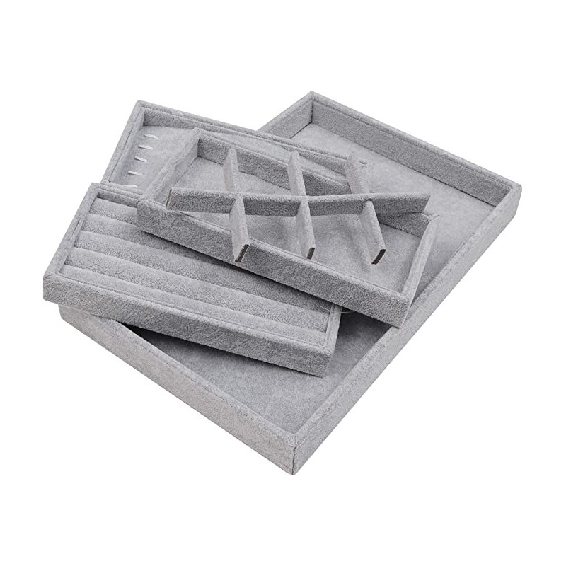 Stilfuld Orphelia 4-I-1 Smykkeopbevaring & Organizer – Flere Farver