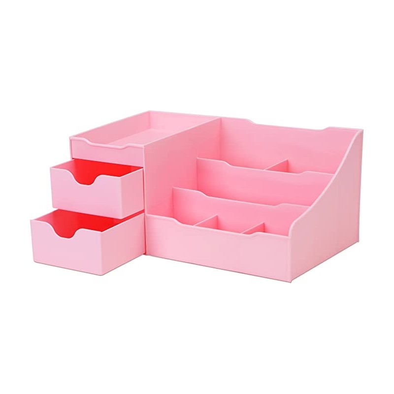 Flot Makeup Organizer Inkl. Skuffer – Flere Farver
