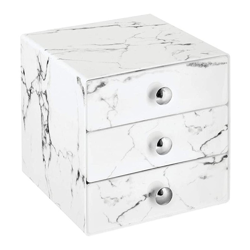 Moderne Makeup Opbevaring & Organizer - Marmor
