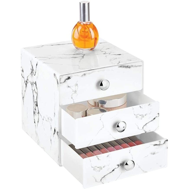 Moderne Makeup Opbevaring & Organizer - Marmor