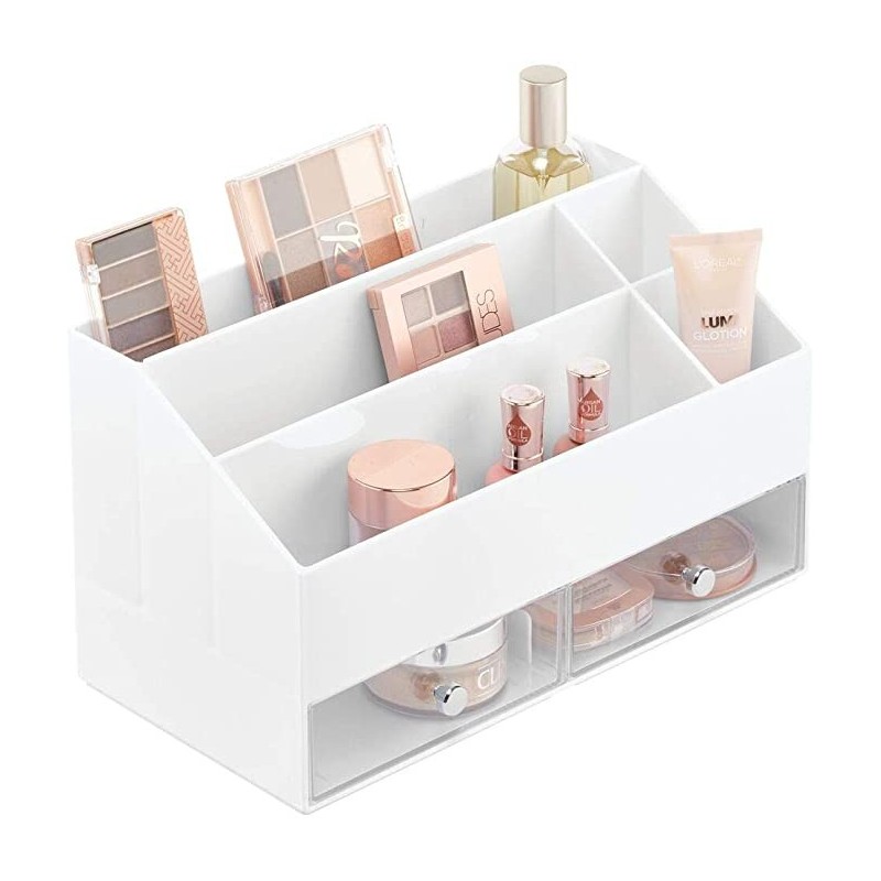 Dekorativ Makeup Opbevaring & Organizer Stand – Flere Farver