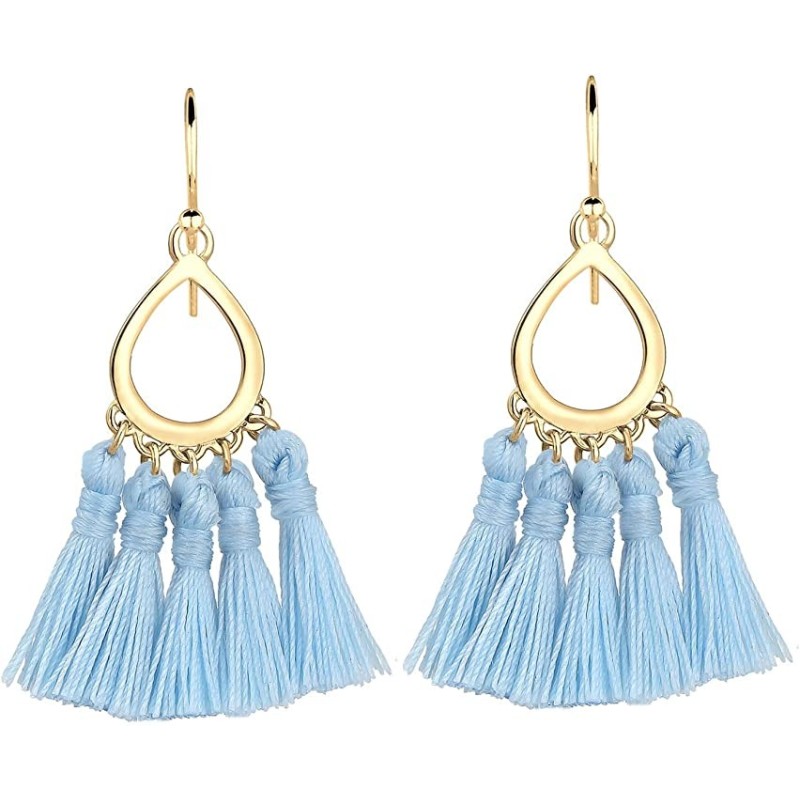 Tassel Øreringe – 925 Sterling Sølv – Boho Design