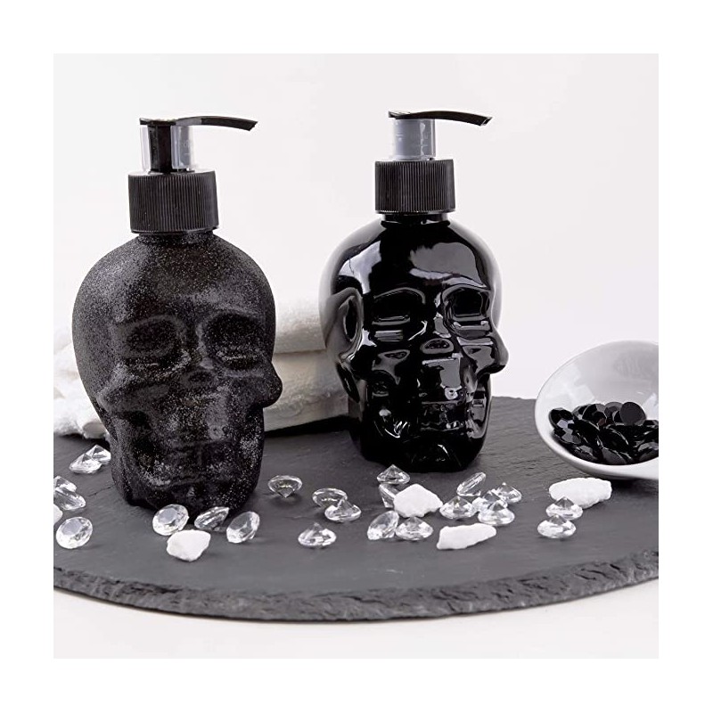 Moderne Skull Sæbedispenser Inkl. Pumpe – Sort