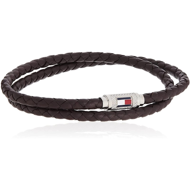 Tommy Hilfiger Læder Herre Armbånd - 19 cm.