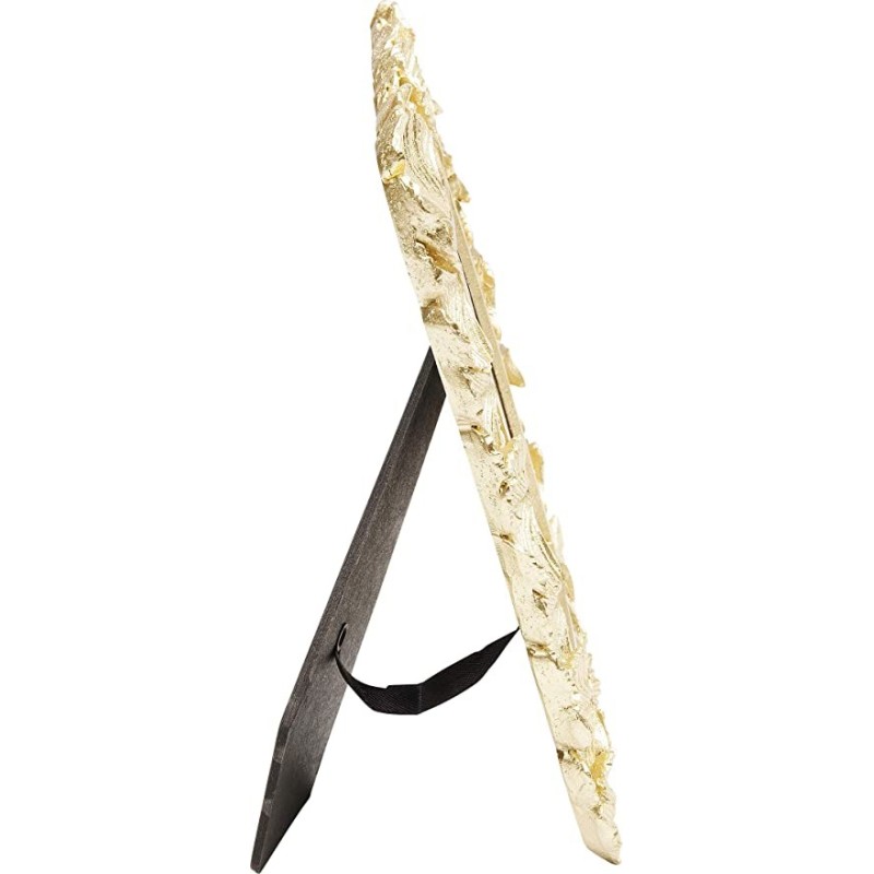 Moderne Gingo Biloba Design Billedramme - Guld