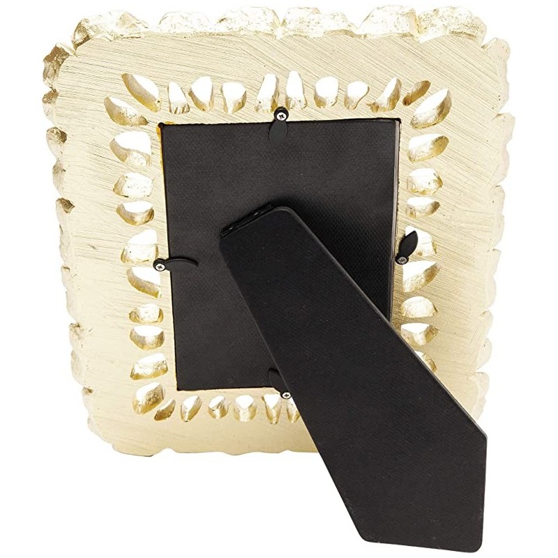 Moderne Gingo Biloba Design Billedramme - Guld