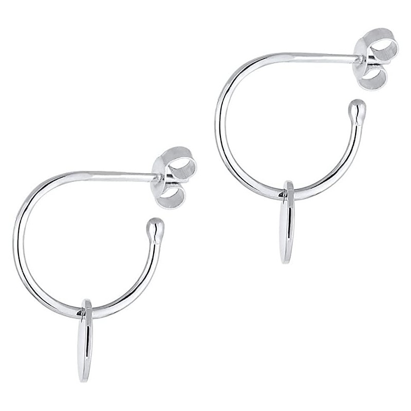 Creol Sterling Sølv Øreringe - Charm Design – Flere Farver