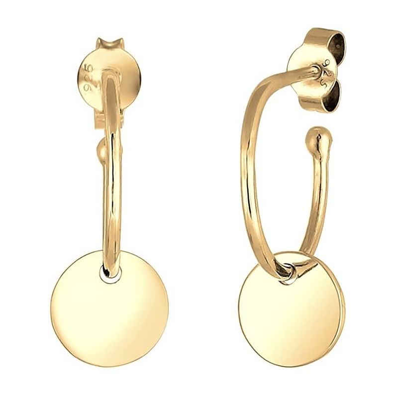 Creol Sterling Sølv Øreringe - Charm Design – Flere Farver