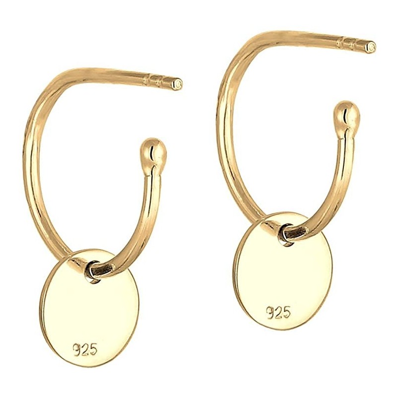 Creol Sterling Sølv Øreringe - Charm Design – Flere Farver