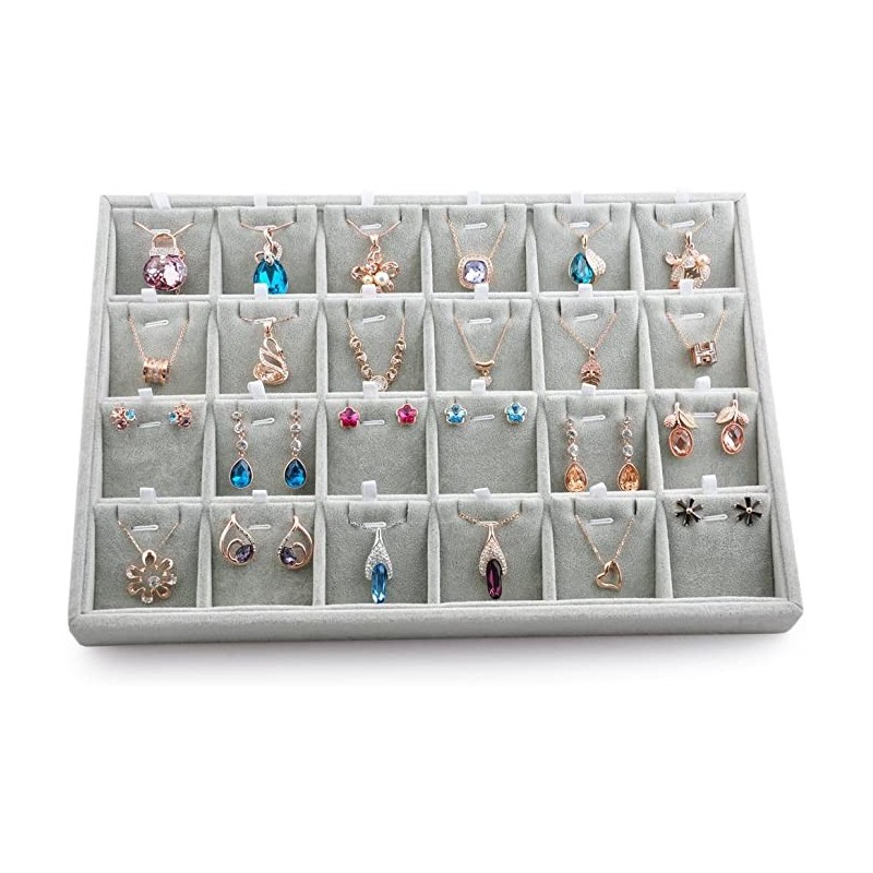 Moderne Smykkebakke & Organizer - 24 Rum