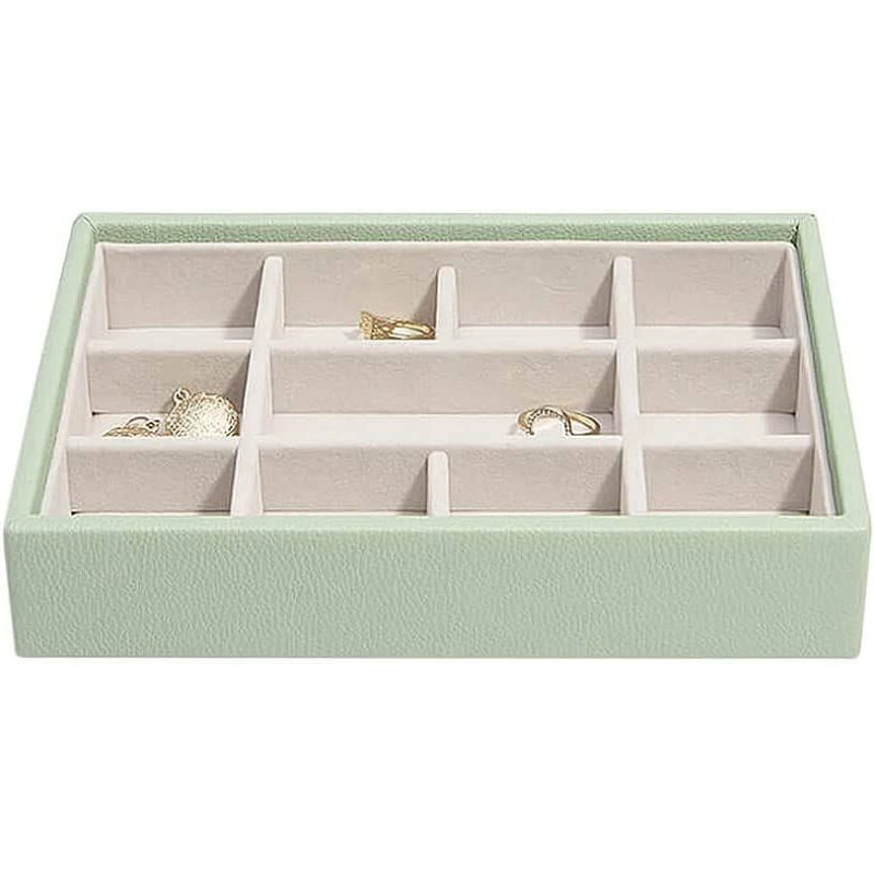 Moderne Stackers Sage Smykke Opbevaringsboks & Organizer - Grøn