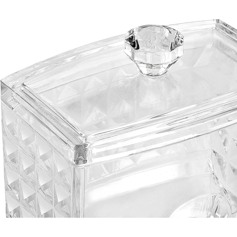 Elegant Diamond Sæt Opbevaring Til Badeværelset - 3 Dele