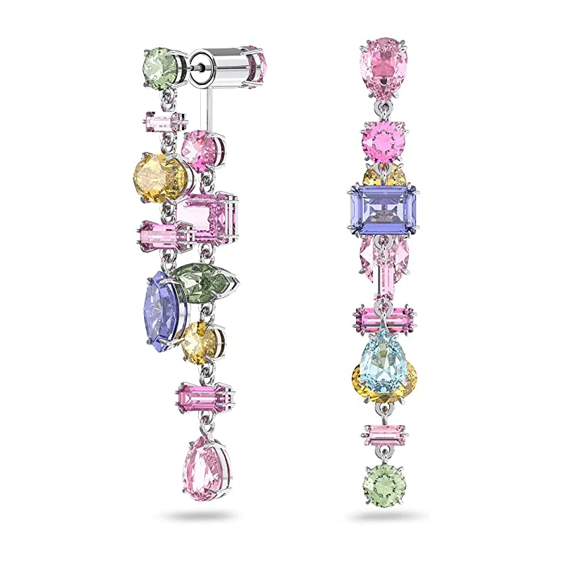 Elegante Gema Design Ørestikker - Ægte Swarovski Krystal
