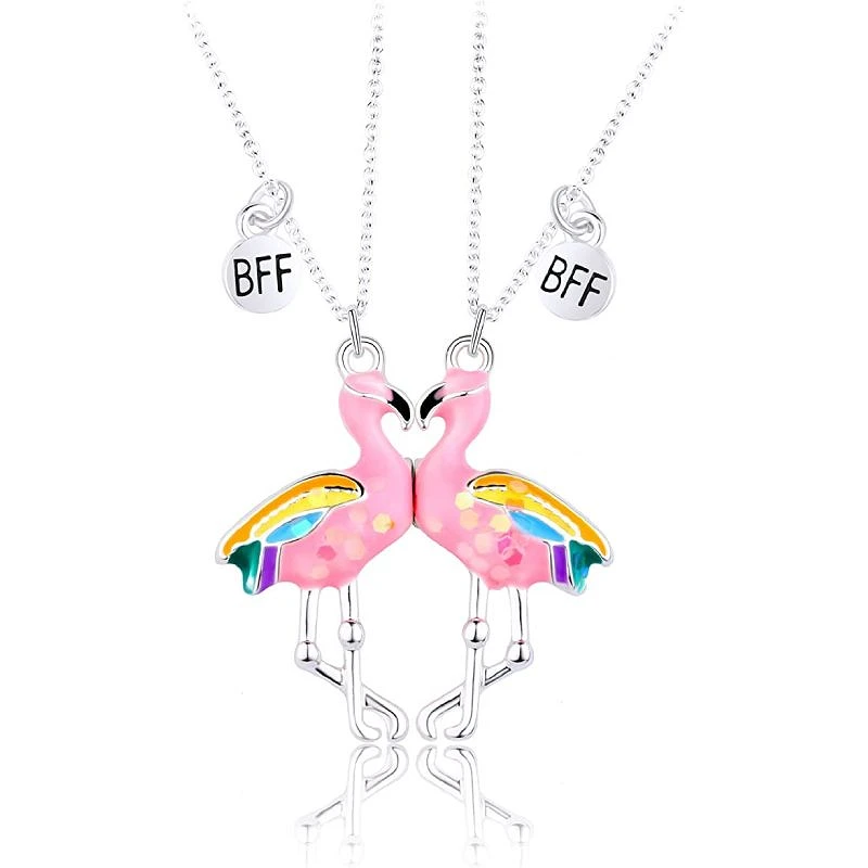 Flamingo Veninde Halskæde - Pink Fun