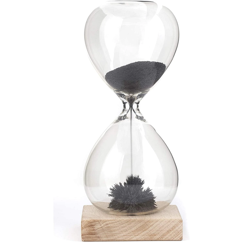 Moderne Magnetisk Timeglas - Brun