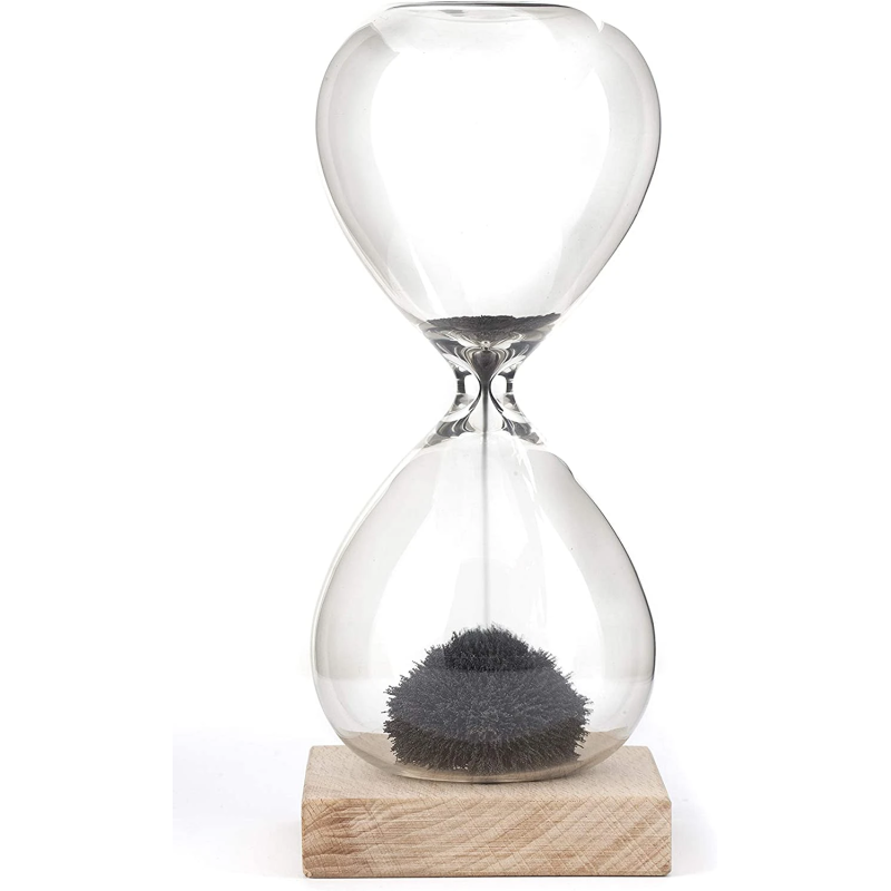 Moderne Magnetisk Timeglas - Brun