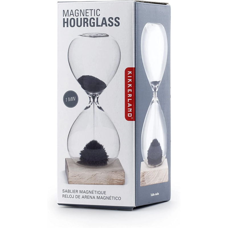 Moderne Magnetisk Timeglas - Brun