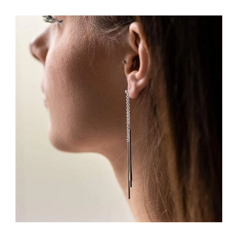 Moderne Studs Øreringe i 925 Sterling Sølv