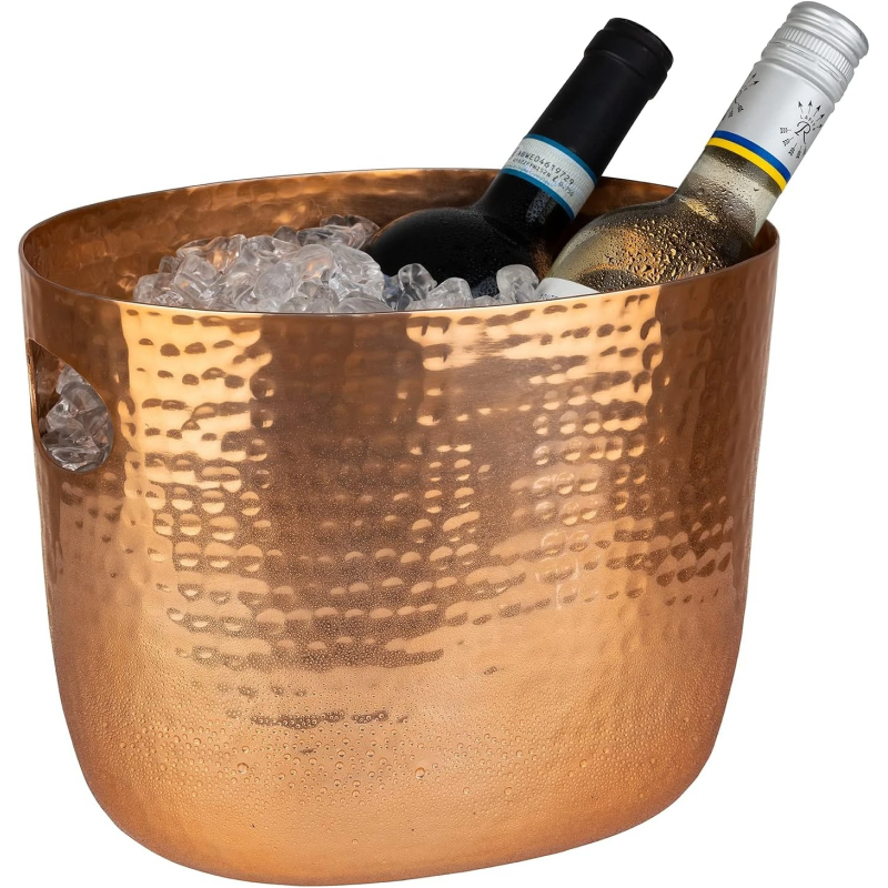 Orientalsk Inspireret Champagne Køler - Kobber