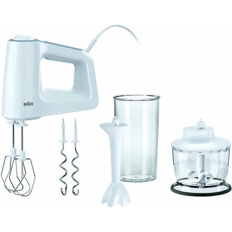 Braun Håndmixer MultiMix 3 HM 3135 WH - 500 W