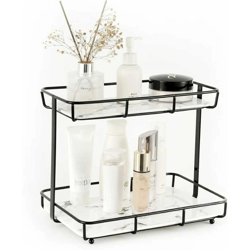 Elegant Paris Makeup & Beauty Opbevaringsstand - Sort