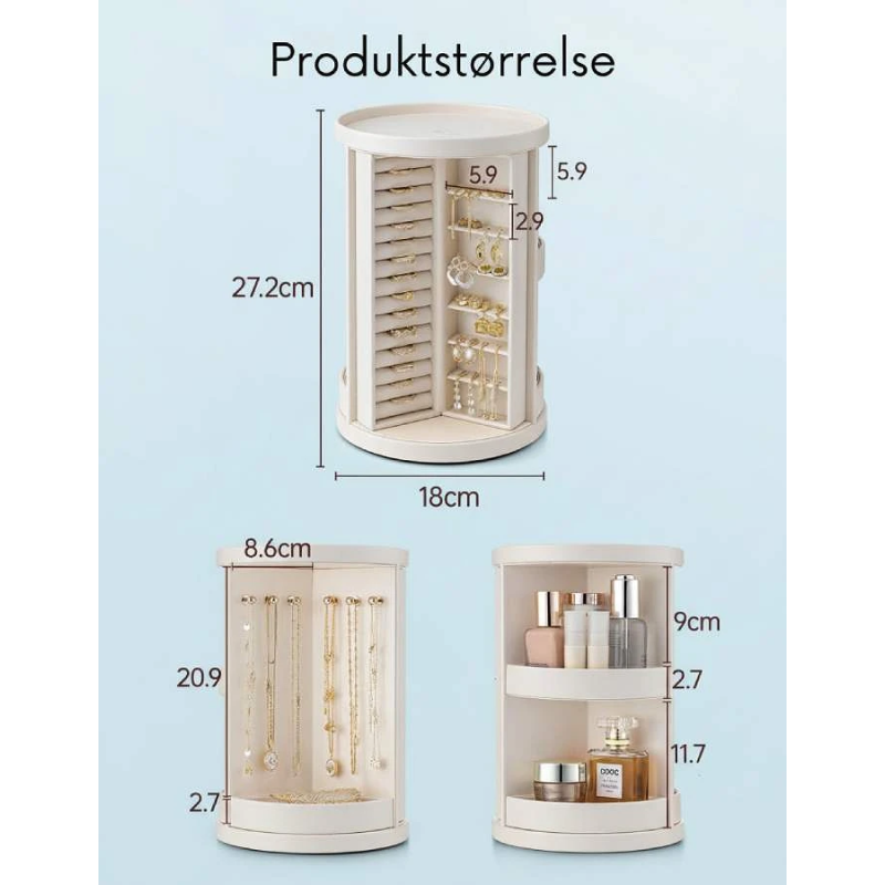 Smykkestander 360 grader