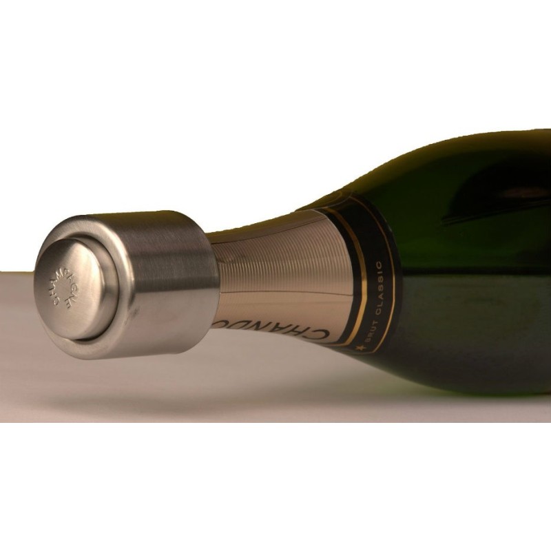 Champagne flaske prop – Elegant og moderne design – Rustfrit stål