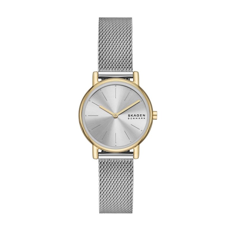 Skagen Damenuhr Signatur Lille 2-Zeiger-Werk Edelstahl goldfarben, SKW3153SET