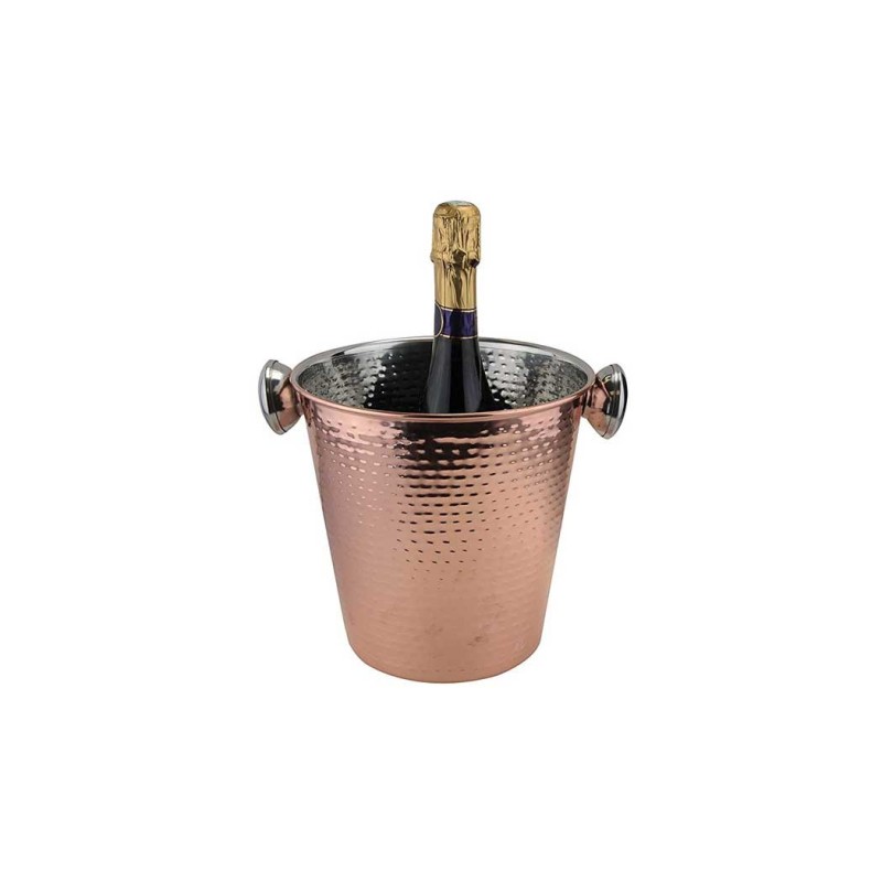 Stilfuld Champagne og Vinkøler – Banket Kopper – Ekstra stor
