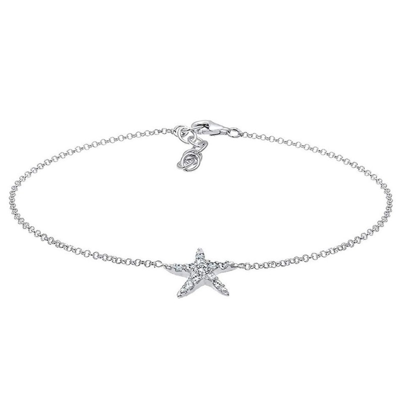 Ankel Kæde – 925 Sterling Sølv – By The Sea Design