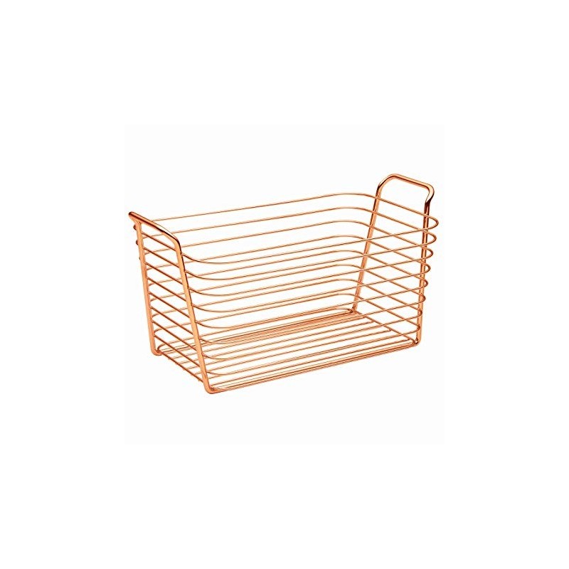 Smart Opbevarings Kurv – Kobberbelagt Metal - Medium
