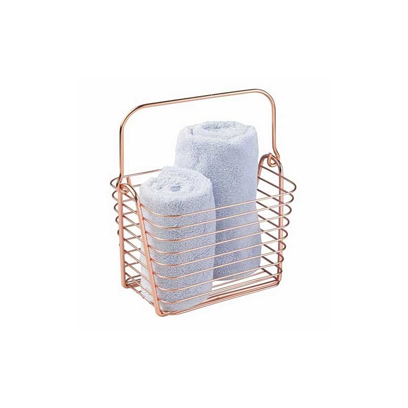 Home Accessories – Kobberbelagt Metal – Opbevarings Kurv