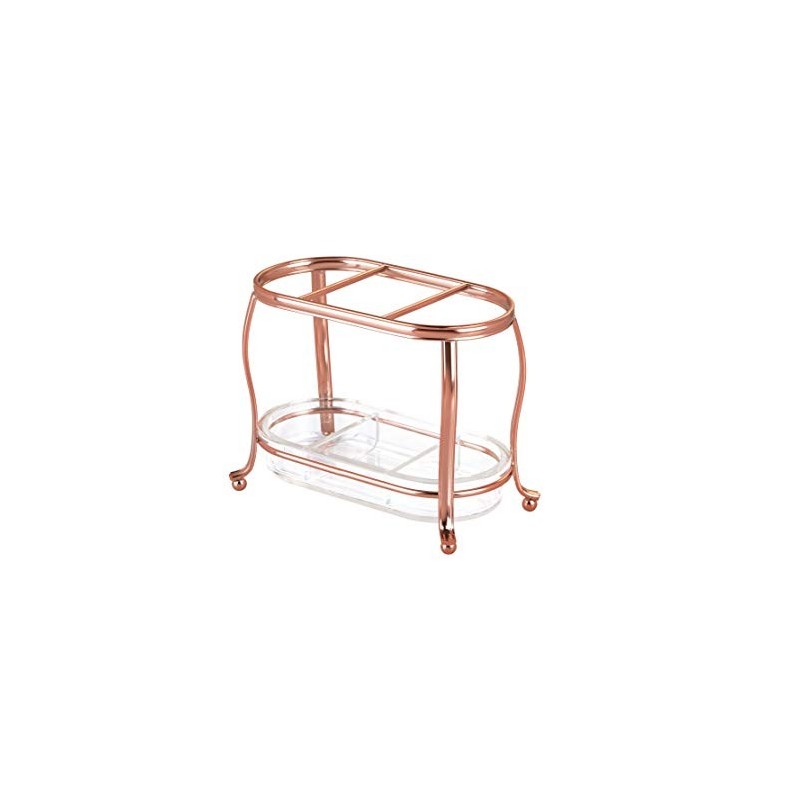 Beauty Organizer – Kobberbelagt Metal – 17 x 10 cm.