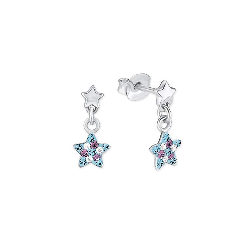 Børne Ørestikker – 925 Sterling Sølv – Stjerne Design