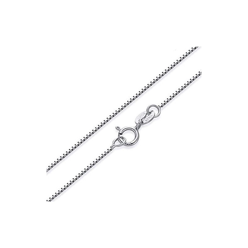 Klassisk Kors Halskæde – 925 Sterling Sølv – 45 cm.