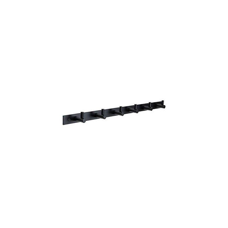 Black Moon Design Knagerække – 1 Stk./6 Knager - Sort
