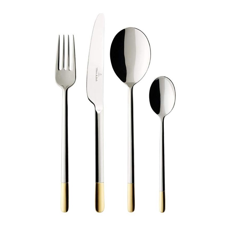 Villeroy & Boch Ella Bestiksæt 6 Personer – 24 Dele – Rustfrit Stål