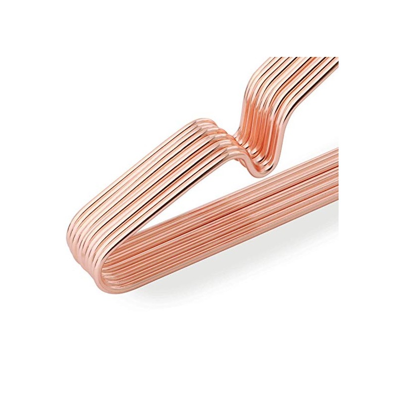 Stilfulde Design Bøjler Til Baby & Børn – 20 Stk. – Rosa Guld