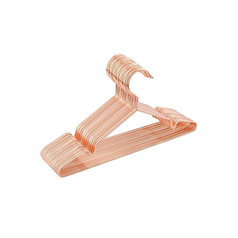 Stilfulde Design Bøjler Til Baby & Børn – 20 Stk. – Rosa Guld