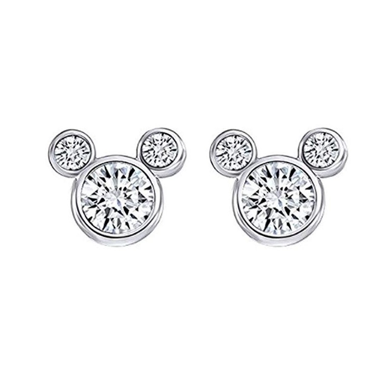 Moderne Ørestikker Til Børn & Unge – 925 Sterling Sølv & Krystal