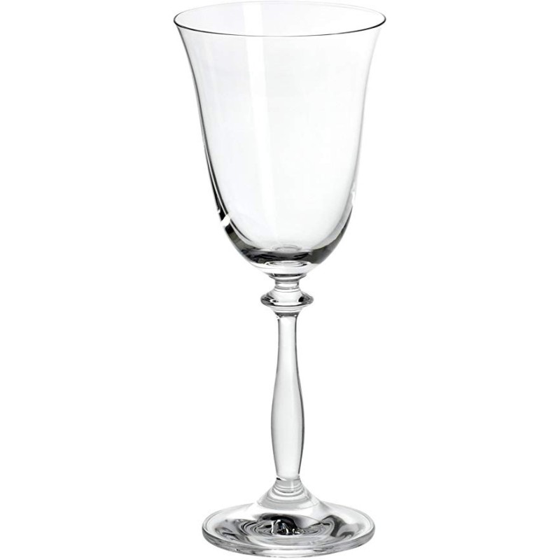 Stilfulde Hvidvinsglas - 6 Stk. - Krystal