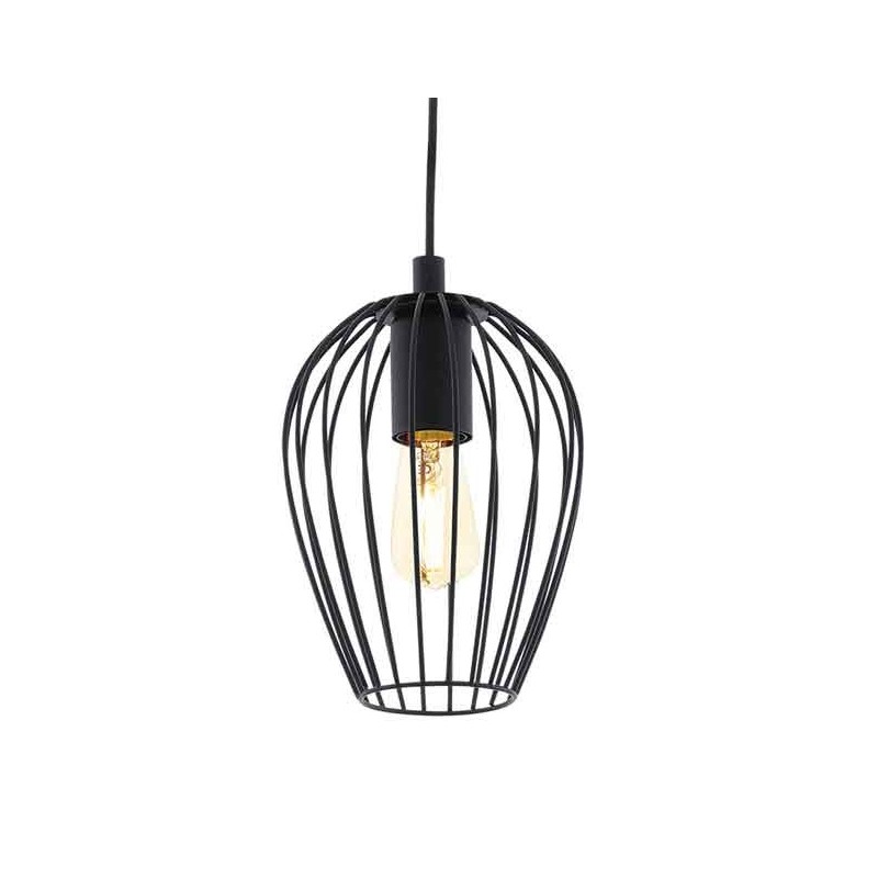 Vintage Newtown Design Pendellampe - Sort