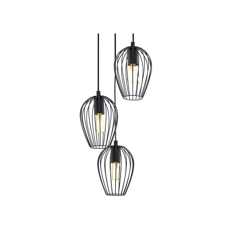 Vintage Newtown Design Pendellampe - Sort