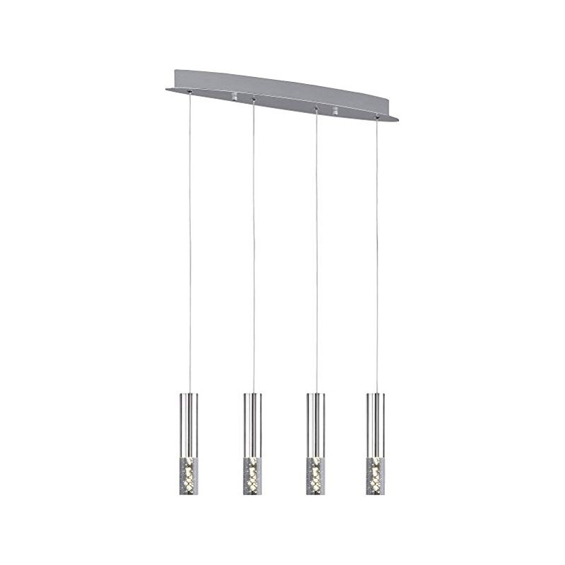 Moderne Bubble LED Pendellampe Inkl. Akrylglas – 1 Stk. - Sølv